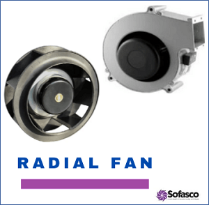 Radial fan online