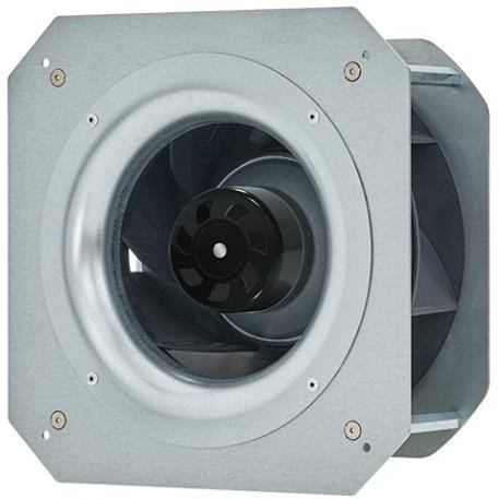 190MM EC to DC Backward Curved Centrifugal Fans with Support Bracket ...