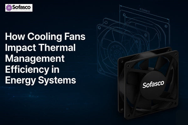 How Cooling Fans Impacts the Thermal Management Efficiency in Energy Systems