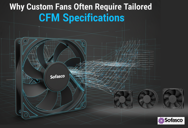 Why Custom Fans Often Require Tailored CFM Specifications