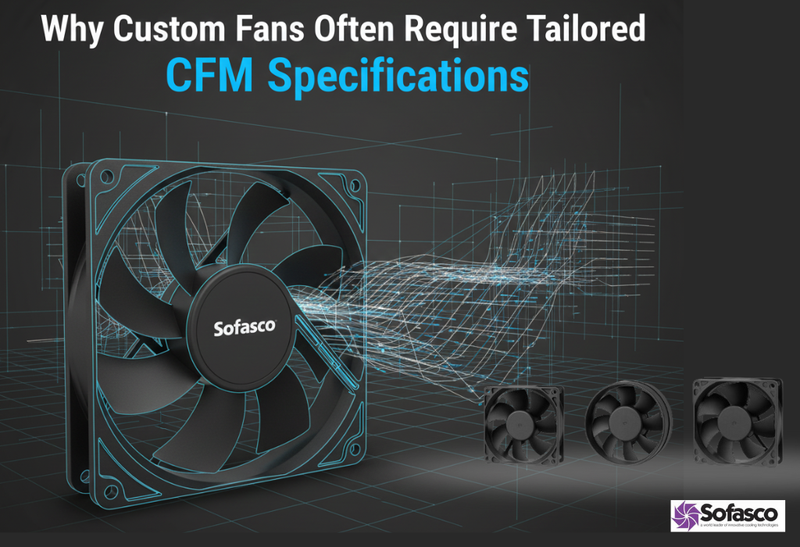Why Custom Fans Often Require Tailored CFM Specifications
