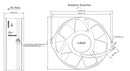 sA15055M Reverse flow series AC axial fans