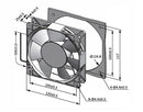 sE12025 Series EC Axial Fans