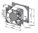 sE8025 Series EC Axial Fans