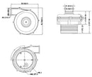 sABS8668V2HB-TK - AC Brushless Blower