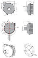 sDBS8751V12HB-TK- DC Brushless Blower