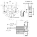 sDBS9856-TK Series DC Blower