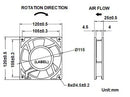 sA12025 Series AC Axial Fans