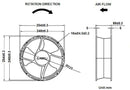 sA25089 Series AC Axial Fans