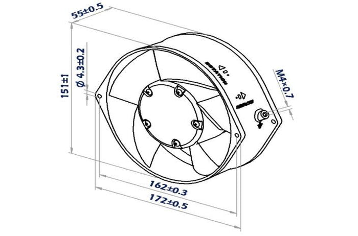 sA15055V2HM AC Axial, 5.9