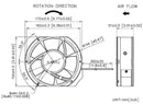sA17251 Super High Series AC Axial Fans